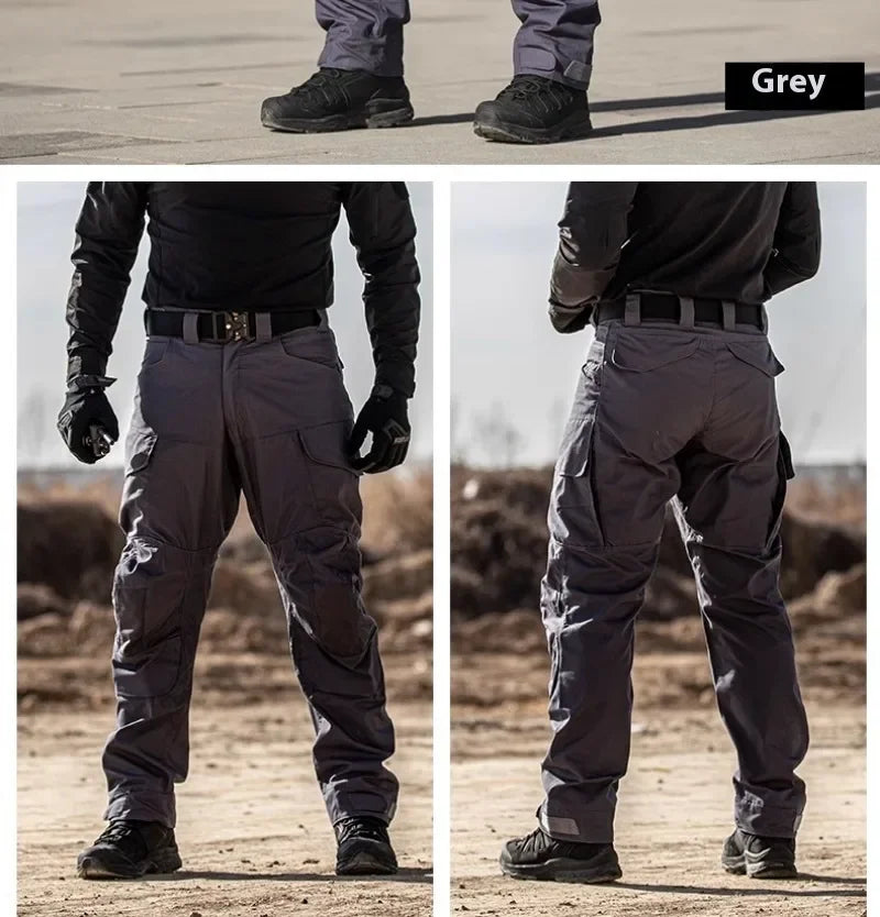 New Men Assault Scratch-resistant Wearproof Outdoor Training Pants Overalls Hiking Pants Camouflage Tactical Trousers