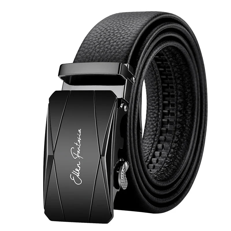 Men Leather Belt Adjustable belts Automatic Belts Belt for Men Business fashion belt ceinture hommes