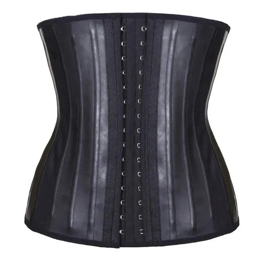 Latex Waist Trainer Corset Women Belly Slimming Belt Body Shaper 25 Steel Boned Waist Cincher Fajas Colombianas Shapewear