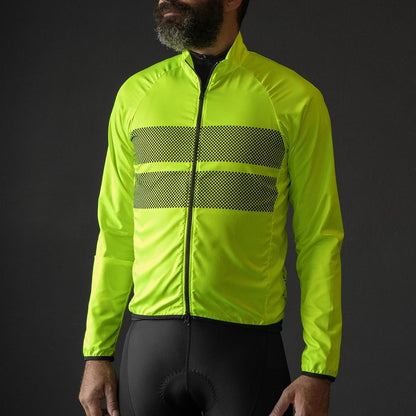 Bicycle Windbreaker Windproof Waterproof Men's Long Sleeve Cycling Jackets Bike Jersey Coat Pro Team Lightweight Jacket