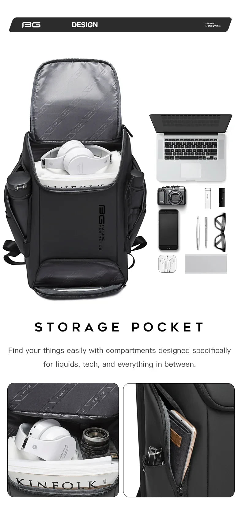 New Arrival Laptop Backpacks Multifunctional with WaterProof Big Capacity Daily Work Business Backpack Back Pack Mochila