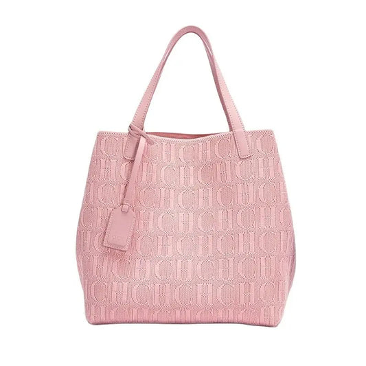 Fashionable Classic New Solid Color Outer Bag Women's Handbag Exquisite Craftsmanship Large Capacity Tote Bag