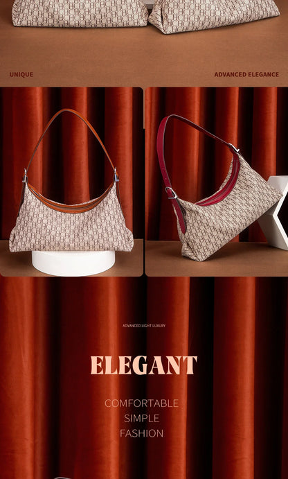 Women's Tote Bag 2025 Autumn Large Capacity Fabric Casual Hobo Bag Shoulder Bag