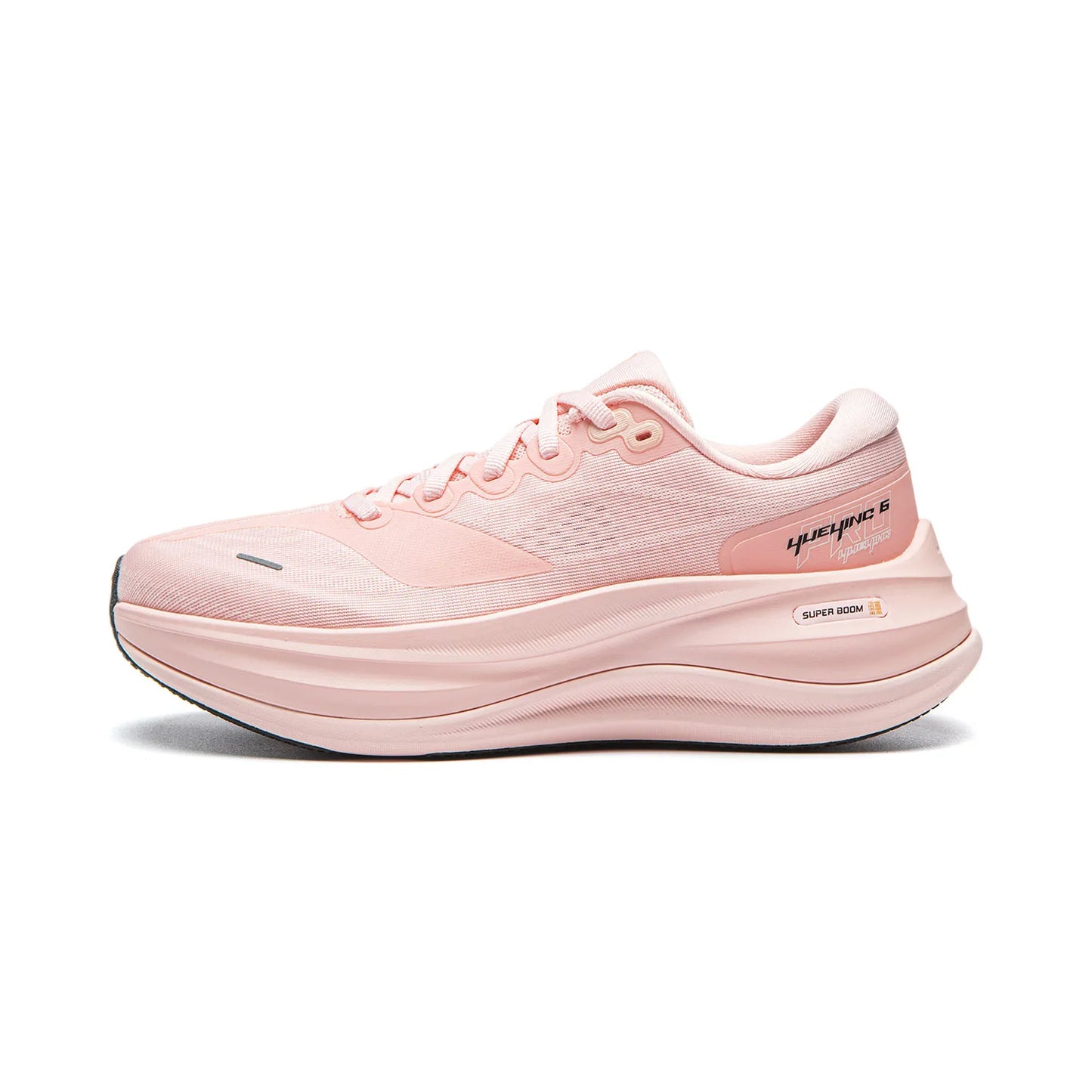 Women's YUEYING 6 PRO Optimized Cushion Running Shoes with Wide Toe Box SUPER BOOM Reflective LiNing Sneaker ARHW016