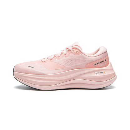 Women's YUEYING 6 PRO Optimized Cushion Running Shoes with Wide Toe Box SUPER BOOM Reflective LiNing Sneaker ARHW016