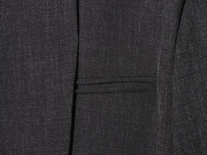 Women's Tailoring Blazers Vintage Office Blazer Woman Faux Wool Coats for Women Streetwear Outerwears Fitted Jacket Women