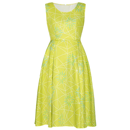 Movie Inside Out Joy Inspired Skater Dress Joy dress Joy Outfit Birthday Costume Inside Out Disgust Inspired Skater Dress Up