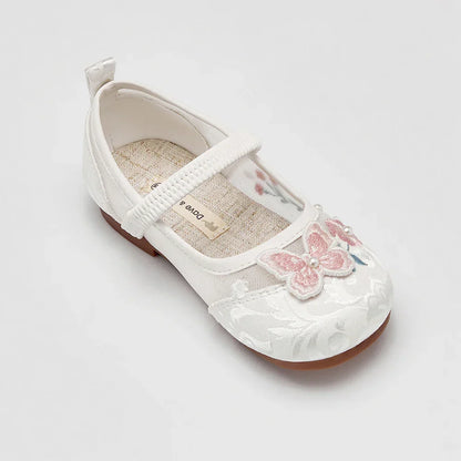 Girls Mesh Sandals Summer Children Cool Shoes Fashion Sweet Casual Party Breathable Satin Patterned Sandals DB2261272