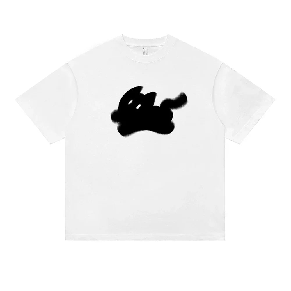 Kittens Avatar Blouse Women's T-shirt Female Y2k Clothes Girls Kawaii Tops House Pet Print Streetwear Cute Cat Graphic Clothing