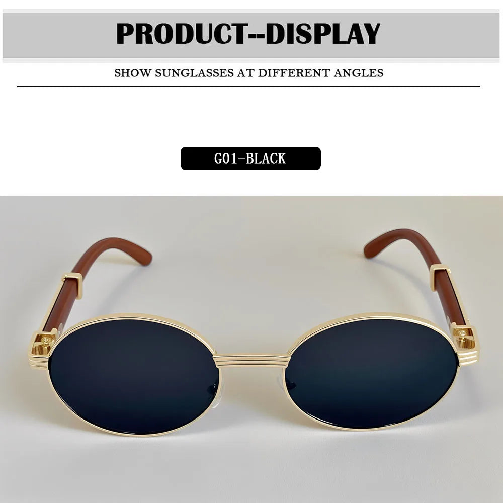 Luxury Oval Sunglasses Women New Vacation Sunscreen Sunglass Woman Fashion Glasses Luxe Lunette Soleil Femme Lentes De Sol Mujer