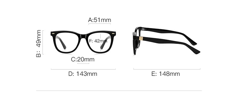 New Personalized Butterfly Unisex Design Women's Anti-Blue Light Reading Glasses Men Customizable Prescription PFD2230