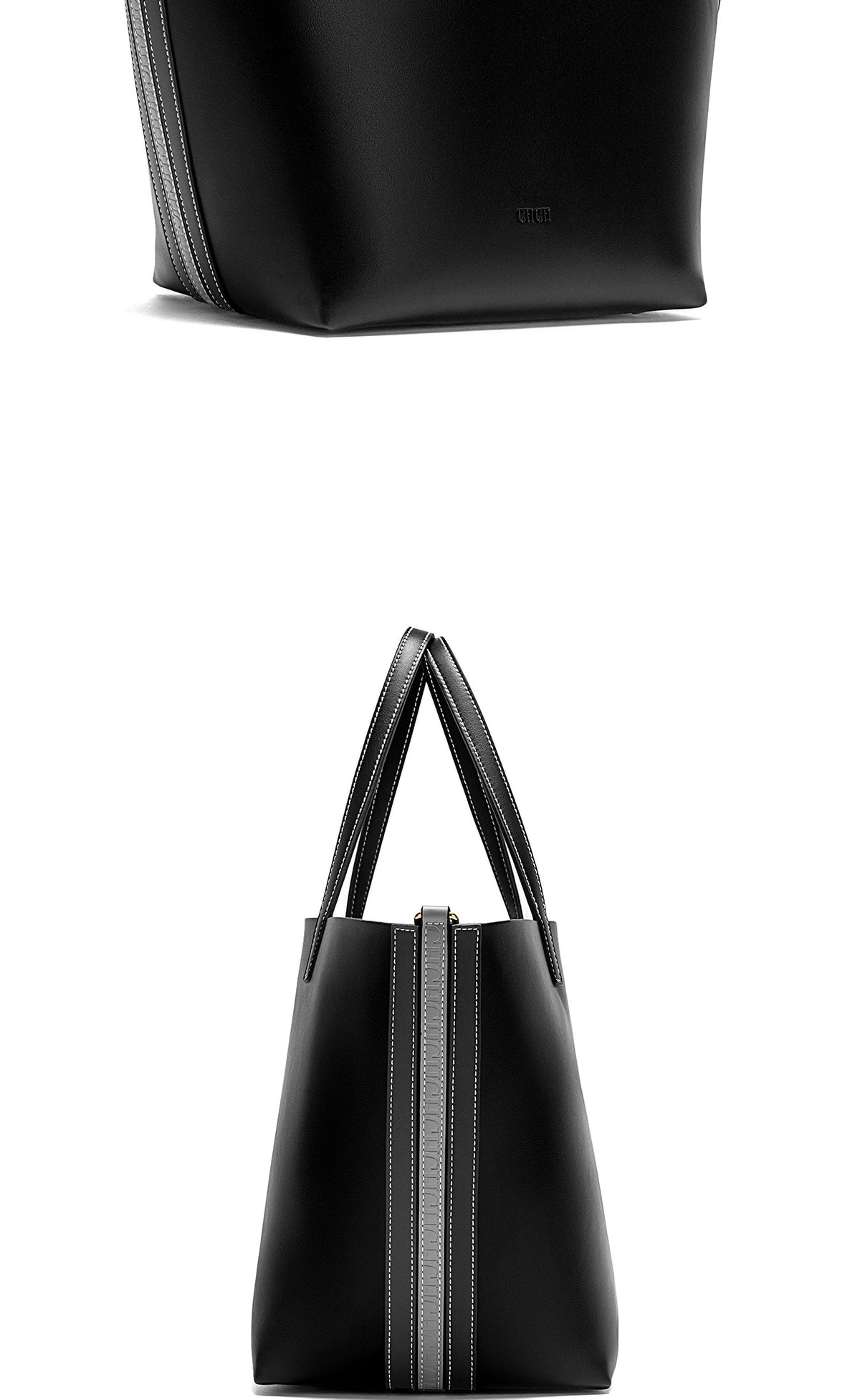 Autumn and Winter Classic Solid Color Retro Handbag, Women's New Large Capacity Tote Bag