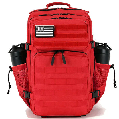 45L Meal Prep Management Backpack Gym Tactical Waterproof Insulated Lunch Cooler Bag Hiking Camping Travel Rucksack