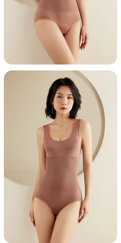 1/2PCS Bodysuit Women Slimming Shapewear Corset Reducing Body Shaper Modeling Underwear Tummy Control Panties Briefs 35-110kg