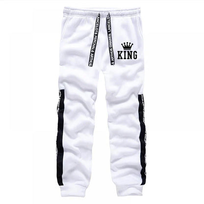 King Printing Mens Tracksuit Hot Sales Casual Hoodie Pants Streetwear Outdoors Mens Clothing Single Piece Sweatshirts Sweatpants
