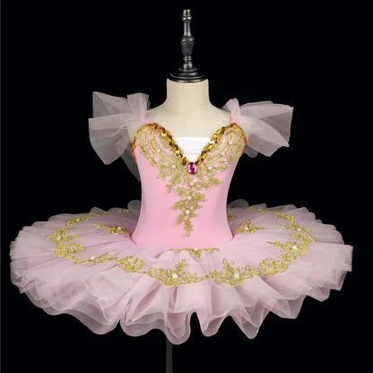 Summer Toddler Girl Ballet Dress Elegant Vestidos Kids Outfit Stage Children's Dance Costume Baby Tutu Dresses Girls Clothes