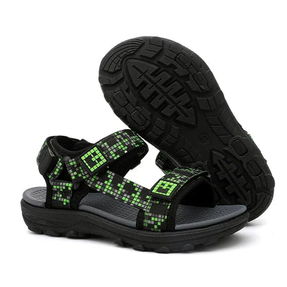 Kids Outdoor Non-Slip Sandals Boys Summer Fashion Beach Shoes Children Breathable Casual Walking Sandials