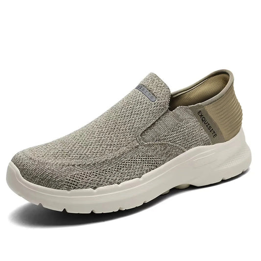 New Summer Breathable Canvas Shoes Men Loafers Slip On Sneakers Fashion Casual Men Shoes Lightweight Flats Men Driving