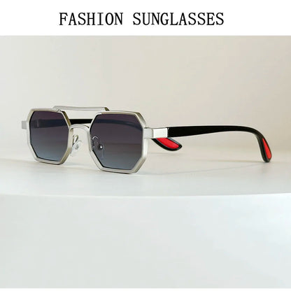 2025 Luxury Sunglass Men Vintage Steampunk Square Sunglasses Women Retro Fashion Glasses Sunglasses For Men Lunette Soleil Femme
