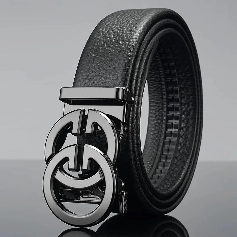 Men's Belt Luxury Brand Designer Fashion Automatic Buckle Men's Jeans High-quality Material Belt Men's Pants Belt Holiday Gift