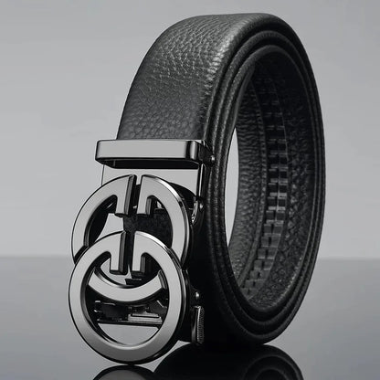 Men's Belt Luxury Brand Designer Fashion Automatic Buckle Men's Jeans High-quality Material Belt Men's Pants Belt Holiday Gift