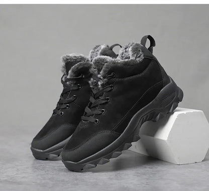 Men Sneakers Man Hiking Shoes Outdoor Mountain Boots Climbing Shoes Zapatos De Hombre Winter Boots Tennis Black Sneakes