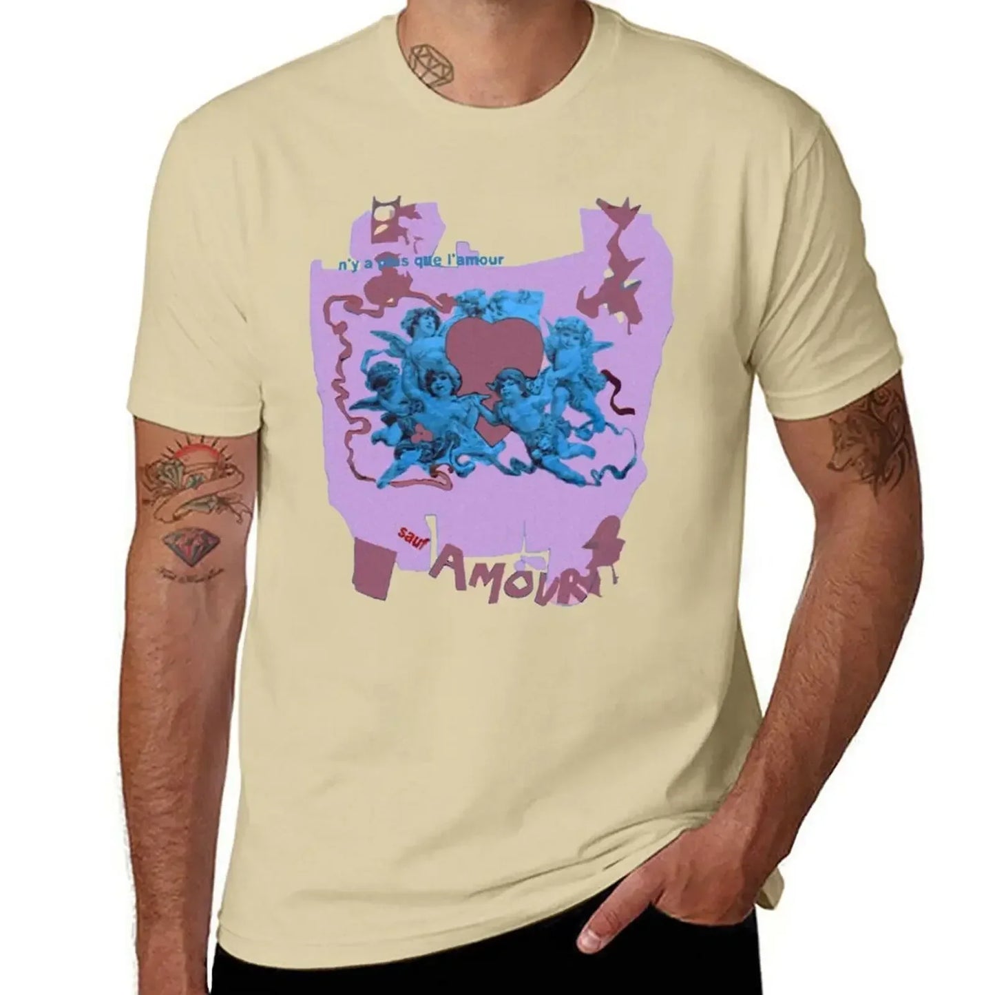 Beat It Amour 80s theme party T-Shirt blanks tees streetwear mens graphic t-shirts harajuku hip hop manga mens designer clothes
