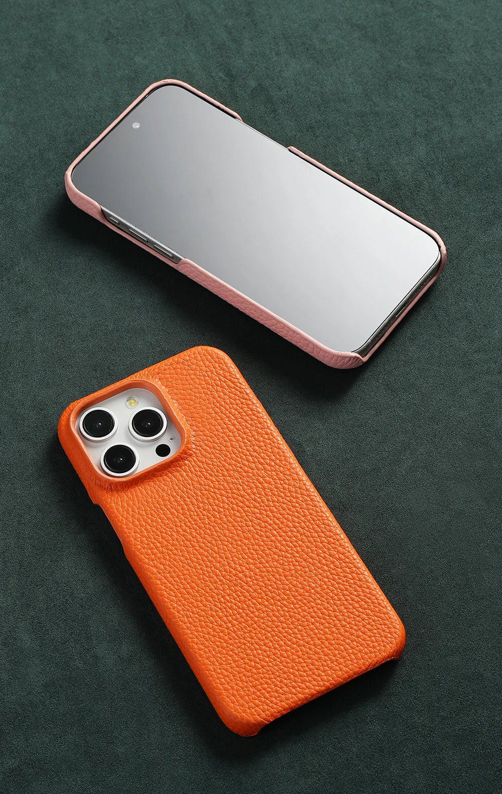 Natural Cowhide Leather for Magsafe Case for iPhone 16 15 Pro Max Promax 15Pro 16Pro Luxury Magnetic Phone Back Cover