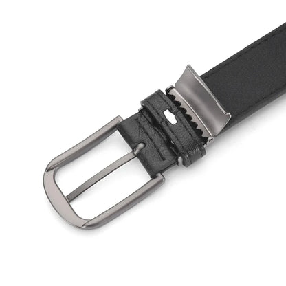 High Quality Men's Alloy Pin Buckle Belt Simple And Versatile Men's Business Belt Unisex Gift Suitable For Formal Occasions