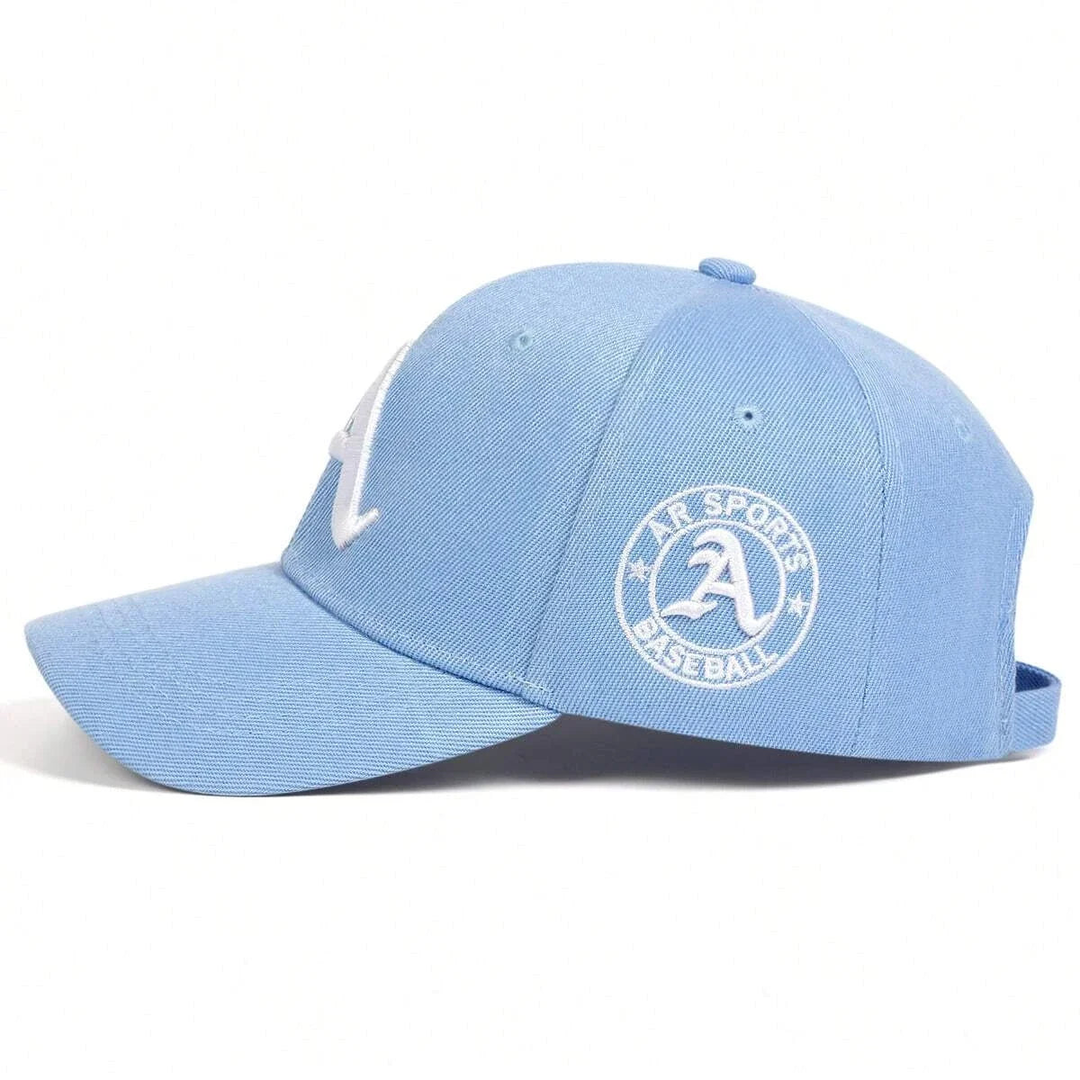 Unisex Gothic Letter A Embroidery Baseball Caps Spring And Autumn Outdoor Adjustable Casual Hats Sunscreen Hat
