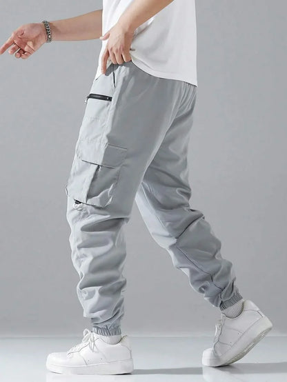 Men's Casual Workwear Pants Outdoor Long Trousers Loose Fashionable New Style Comfortable Breathable Fashion Casual Trousers