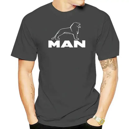 100% cotton men T shirt Women Tops tee MAN TRUCK LOGO UNISEX T-SHIRT Age1-3XL TGX TGL TGM TGS HAULAGE TRUCK DRIVER GIFT