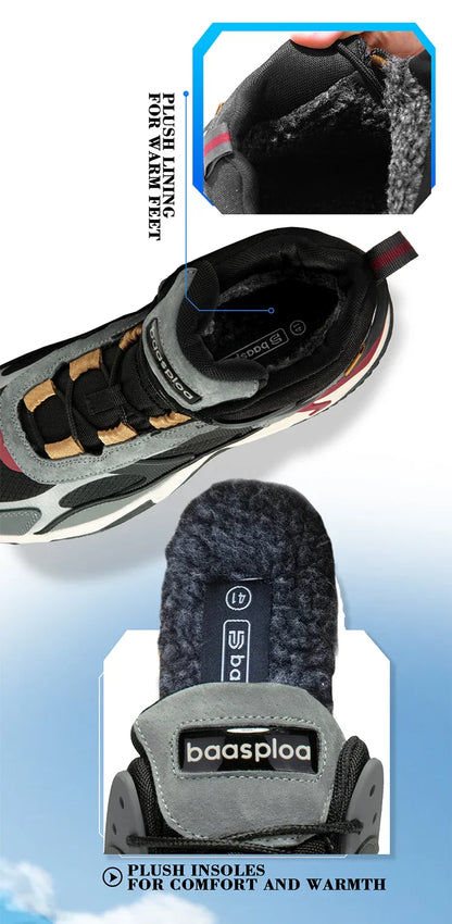 New Men's Shoes Outdoors Walking Sneakers Waterproof Shoes Comfort Tenis for Men Non-Slip