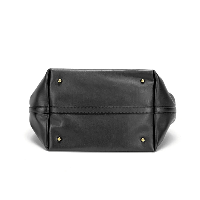 Classic Retro Fashion Simple Hundred Casual Exquisite Solid Color Elegant Large Capacity Ladies Handbag