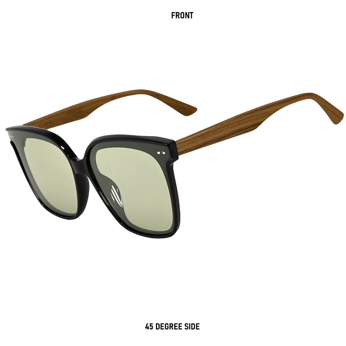 Retro Oversized Sunglasses Women Trendy Polarized Fashion Glasses UV400 Protection Luxe Lunette Soleil Femme Lentes De Sol Muje