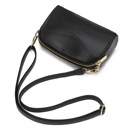 100% cowhide Womens New Korean Fashion Ladies Shoulder Bag Trend Handbags Retro Designer Luxury Female Totes Handbag for Girls