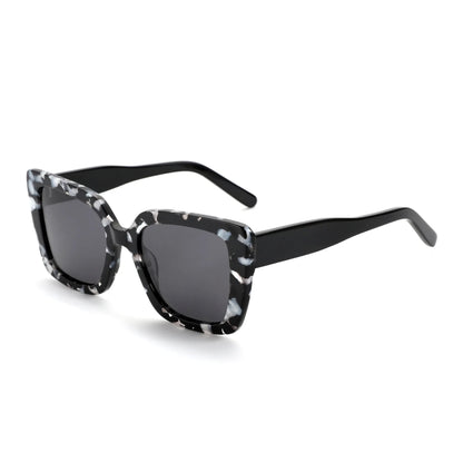 Fashion Butterfly Polarized Sunglasses Women Thick Frame UV400 Protection Acetate Sun Glasses for Ladies Shopping Gift