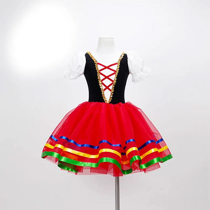 Adult Romantic Tutu Ballet Dress For Girls Kids Women Ballerina Dress Performance Ballet Dance Dress Contemporary Dance Costumes
