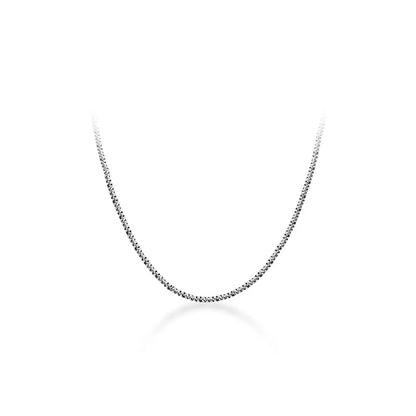 Dazzling Simple Adjustable Necklace for Women Girls 925 Sterling Silver Luxury Brand Jewelry 2024 New Mode Accessories