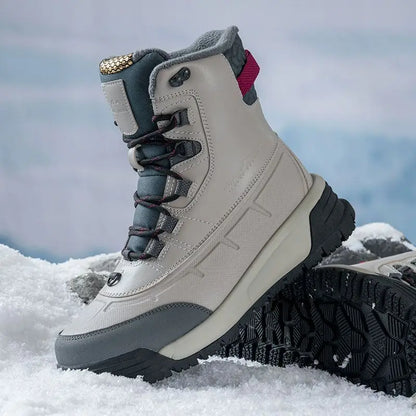 Men's Winter Boots 2026 New Snow Boots Thickened Warm Boots Waterproof Non-Slip Winter Shoes Thick Sole Cold-Proof Shoes