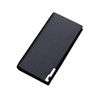 New Men's Wallet Thin Slim Wallet Long Male Business Clutch Bag Coin Purse Luxury Brand Men Wallet Carteira Masculina Cardholder