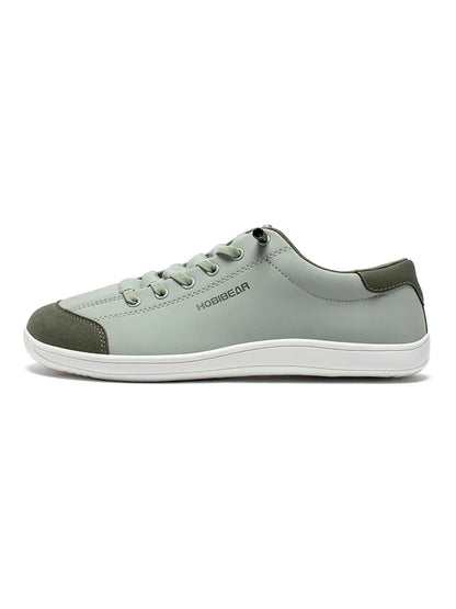 Barefoot Shoes Unisex Wide Toe Artificial Leather Sneakers Zero Drop Slip On Outdoor Lightweight Comfortable Shoes