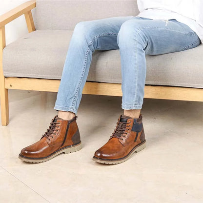 Comfortable Non-Slip Men's Boots New Spring Men Ankle Boots