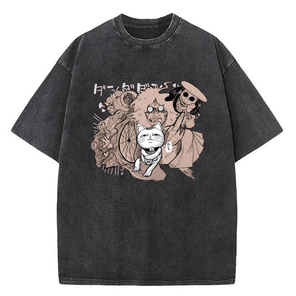 Dandadan Okarun T-shirt Men Japanese Anime T Shirt Cartoon High Quality Cotton EU Size Tshirt Aesthetic Fashion Tee Male