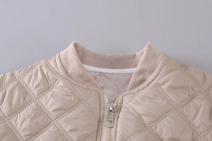 New Autumn Winter Baby Boys Clothes Children Thicken Cotton Jacket Pants 2Pcs/Sets Toddler Girls Clothing Infant Kids Tracksuits
