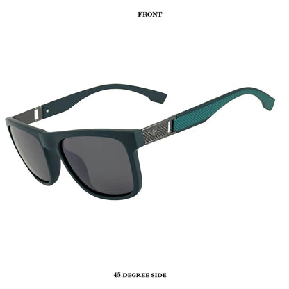 Polarized Square Sunglasses For Men Luxury Square Vintage Retro Fashion Glasses  Gafas De Sol Hombre Polarizadas Alta Calidad