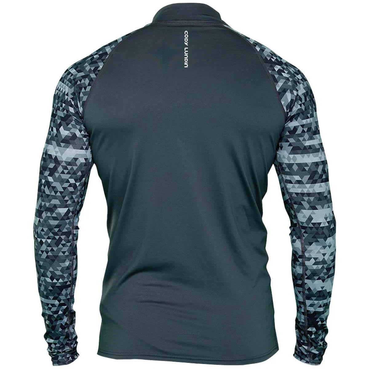 Men's UPF 50+ Compression Turtleneck Swimming Training Shirt Gym Fitness T-Shirt Surf Sports Rashguard Custom Logo Fishing Top