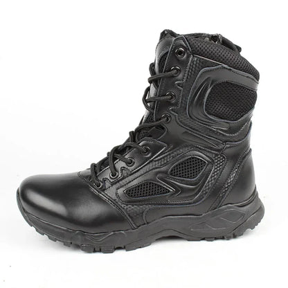 2025 Winter Tactical Boots Men Black Desert Safety Army Shoes Motorcycle Breathable Military Assault Combat Ankle Boots for Man