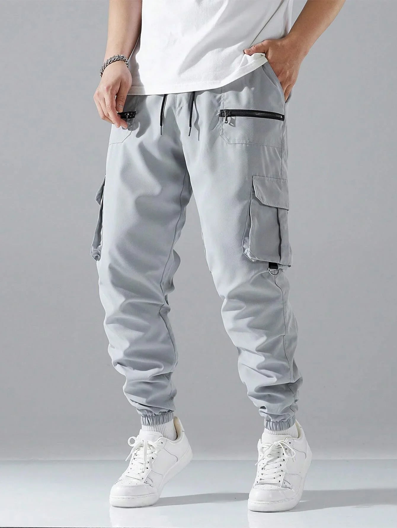 Men's Casual Workwear Pants Outdoor Long Trousers Loose Fashionable New Style Comfortable Breathable Fashion Casual Trousers