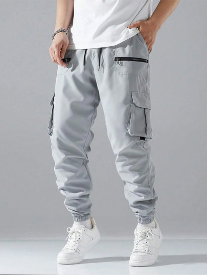 Men's Casual Workwear Pants Outdoor Long Trousers Loose Fashionable New Style Comfortable Breathable Fashion Casual Trousers